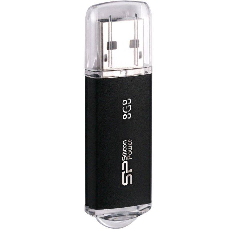 Fleshka Usb Silicon Power Ultima Ii I Series 8gb Usb2 0 Chernyj Sp008gbuf2m01v1k 1063230 Kupit Za 8 R Sku1063230