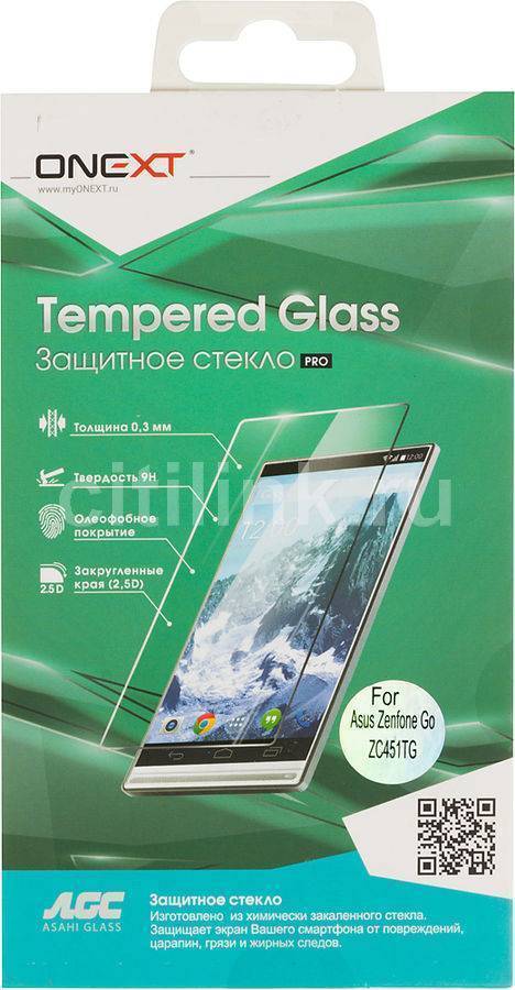 Zashitnoe Steklo Onext Dlya Asus Zenfone Go Zc451tg 1 Sht 41048 Kupit Ot 0 R Sku1076559